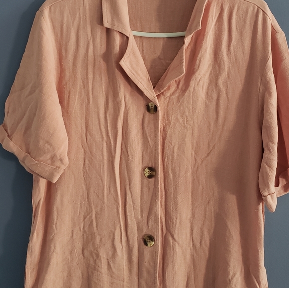 NATIVE YOUTH REVERE COLLAR DRESS SIZE SMALL - Picture 3 of 5